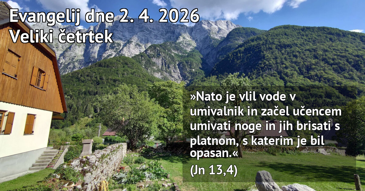 Dnevna božja beseda | Hozana.si