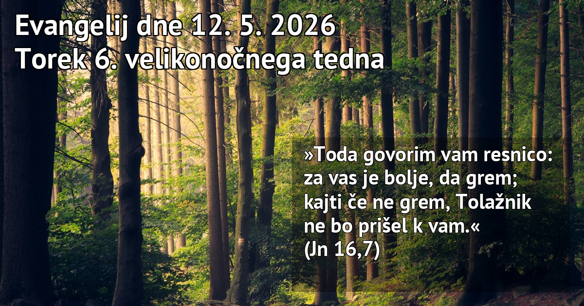 Dnevna božja beseda | Hozana.si