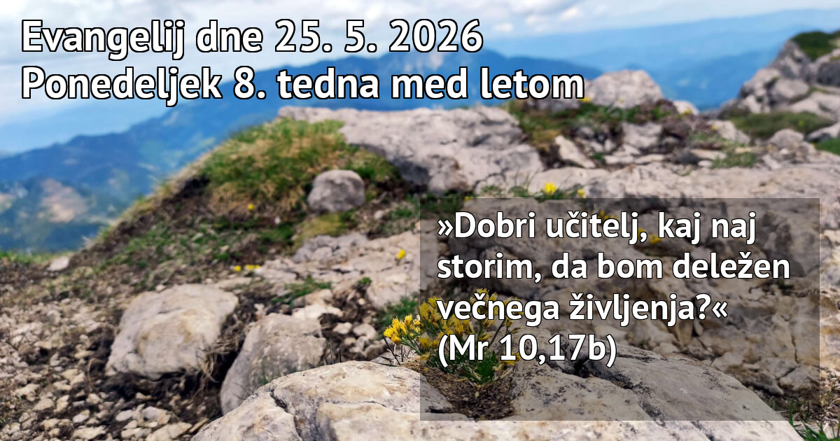 Dnevna božja beseda | Hozana.si