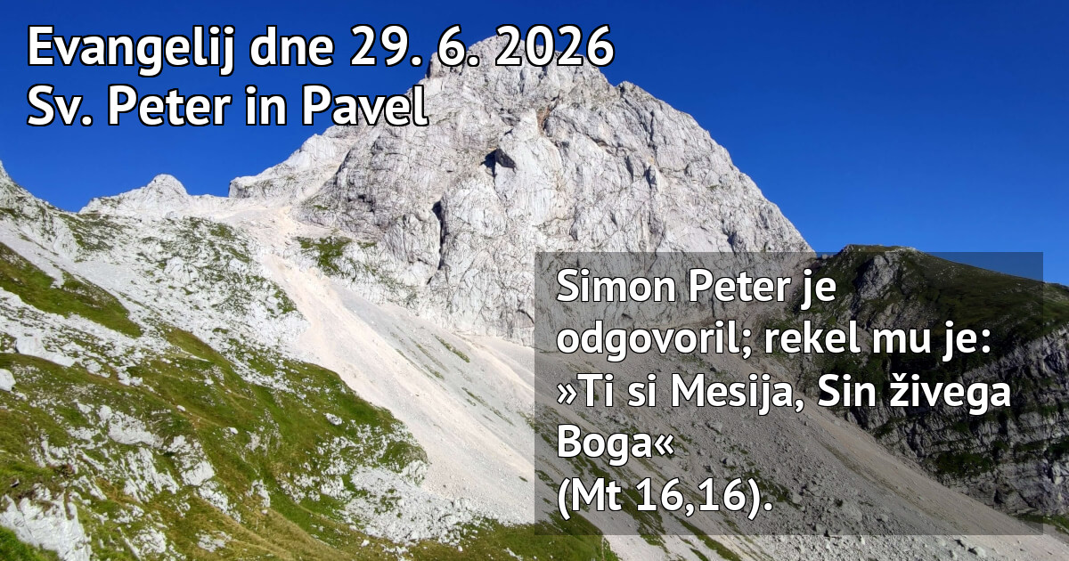 Dnevna božja beseda | Hozana.si