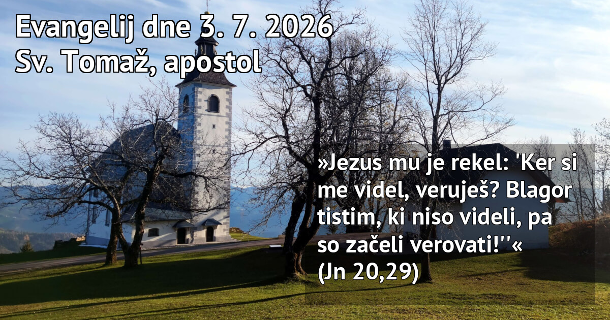 Dnevna božja beseda | Hozana.si