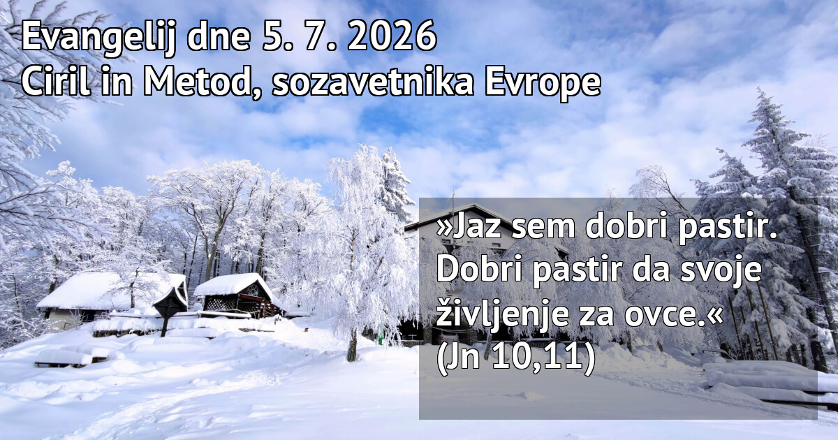 Dnevna božja beseda | Hozana.si