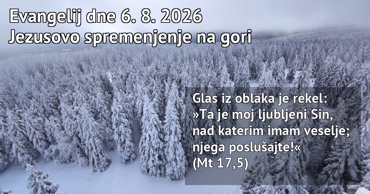 Dnevna božja beseda | Hozana.si
