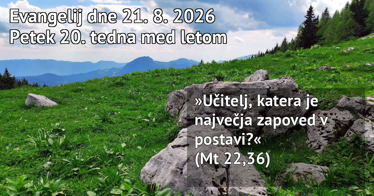 Dnevna božja beseda | Hozana.si