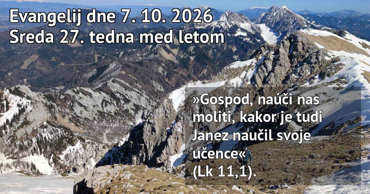 Dnevna božja beseda | Hozana.si