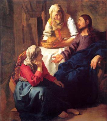 Sv. Marta, Marija in Lazar (29. julij)